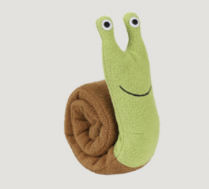 Snail Rollup Snuffle Toy