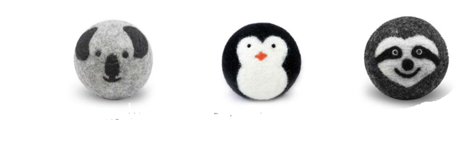 Pendleton Pet Animal Face Wool Ball Gift Set (2pk)