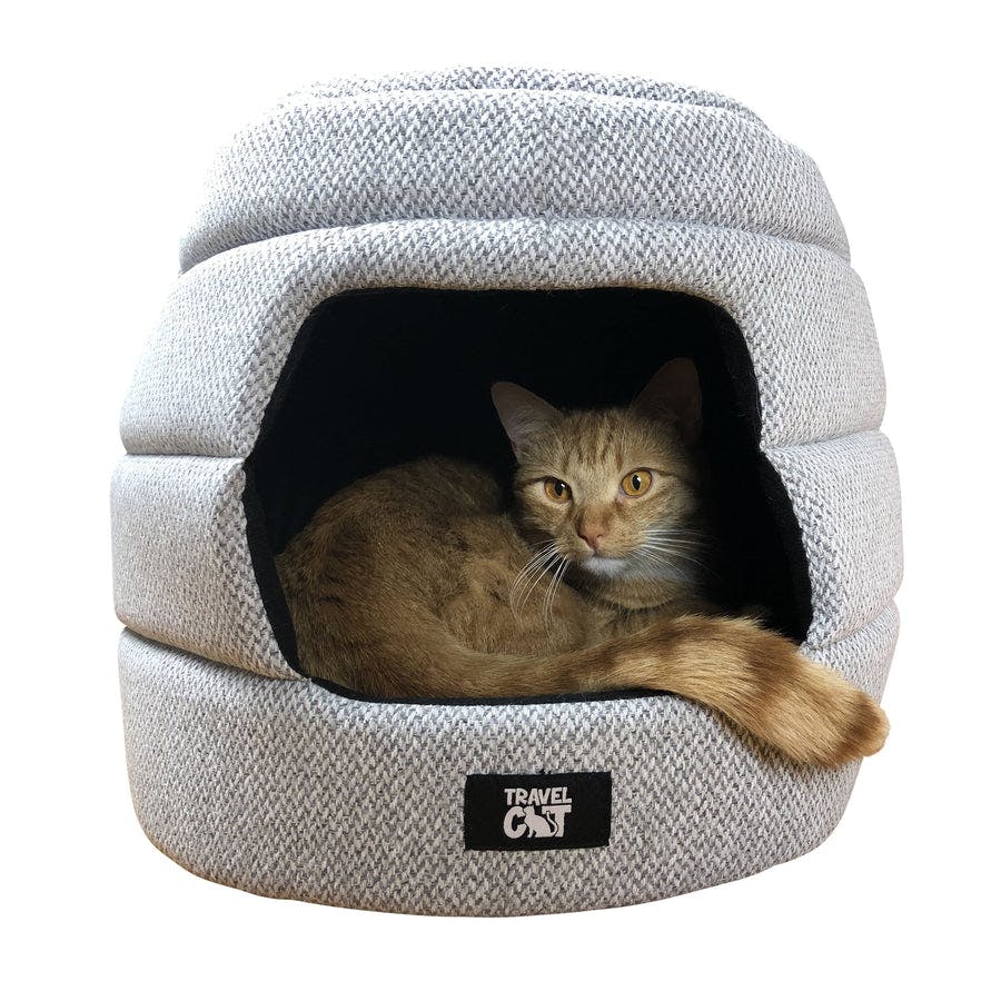 "The Meowbile Home" Convertible Cat Bed & Cave - Image 0