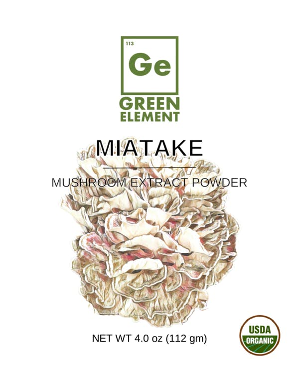 Miatake Mushroom Extract Powder- USDA Organic- 4oz - Image 0
