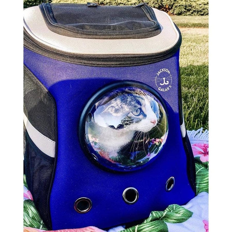 The Jackson Galaxy Convertible Cat Backpack Carrier - Image 1