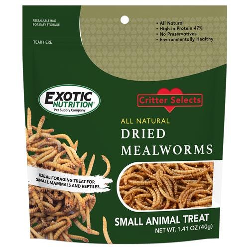 Dried Mealworm Treat 1.41 oz. - Image 0