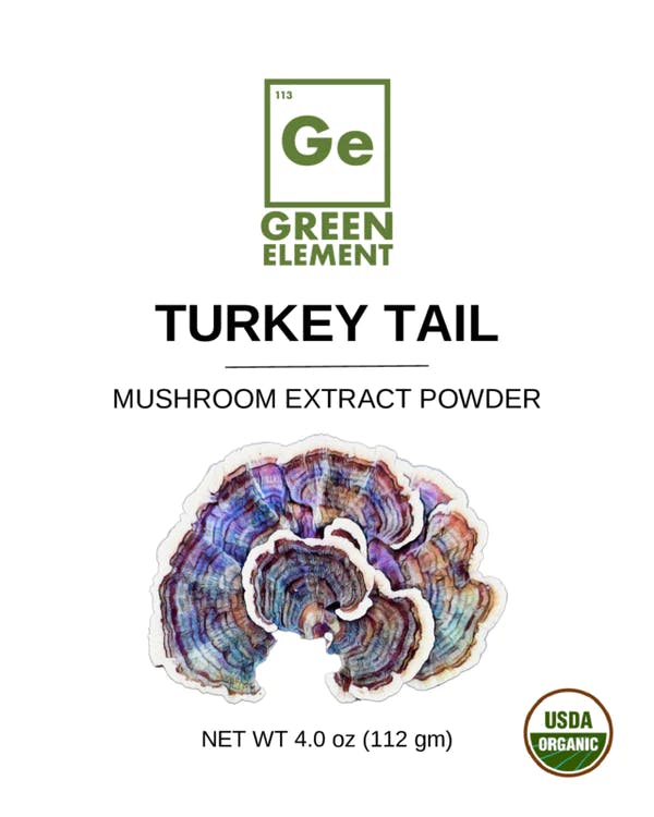 Turkey Tail Extract Powder- USDA Organic- 4oz - Image 0