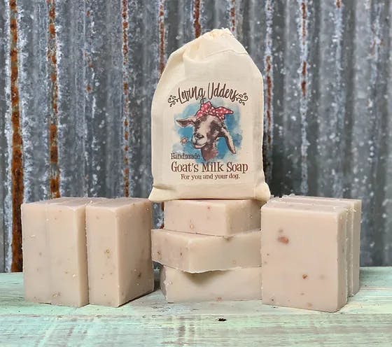 Loving Udders Handmade Goat's Milk Soap- Case of 6 - Image 0