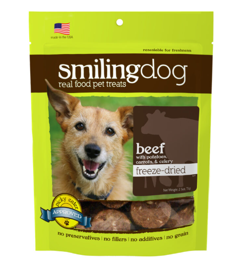 Smiling Dog Freeze-Dried Treats - Image 0