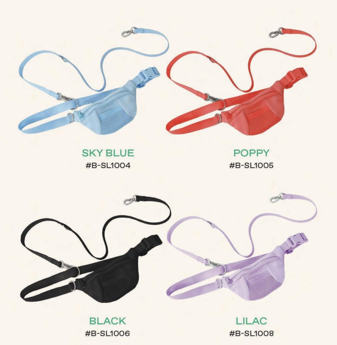 Sling Bag with Leash One Size (Case of 4)
