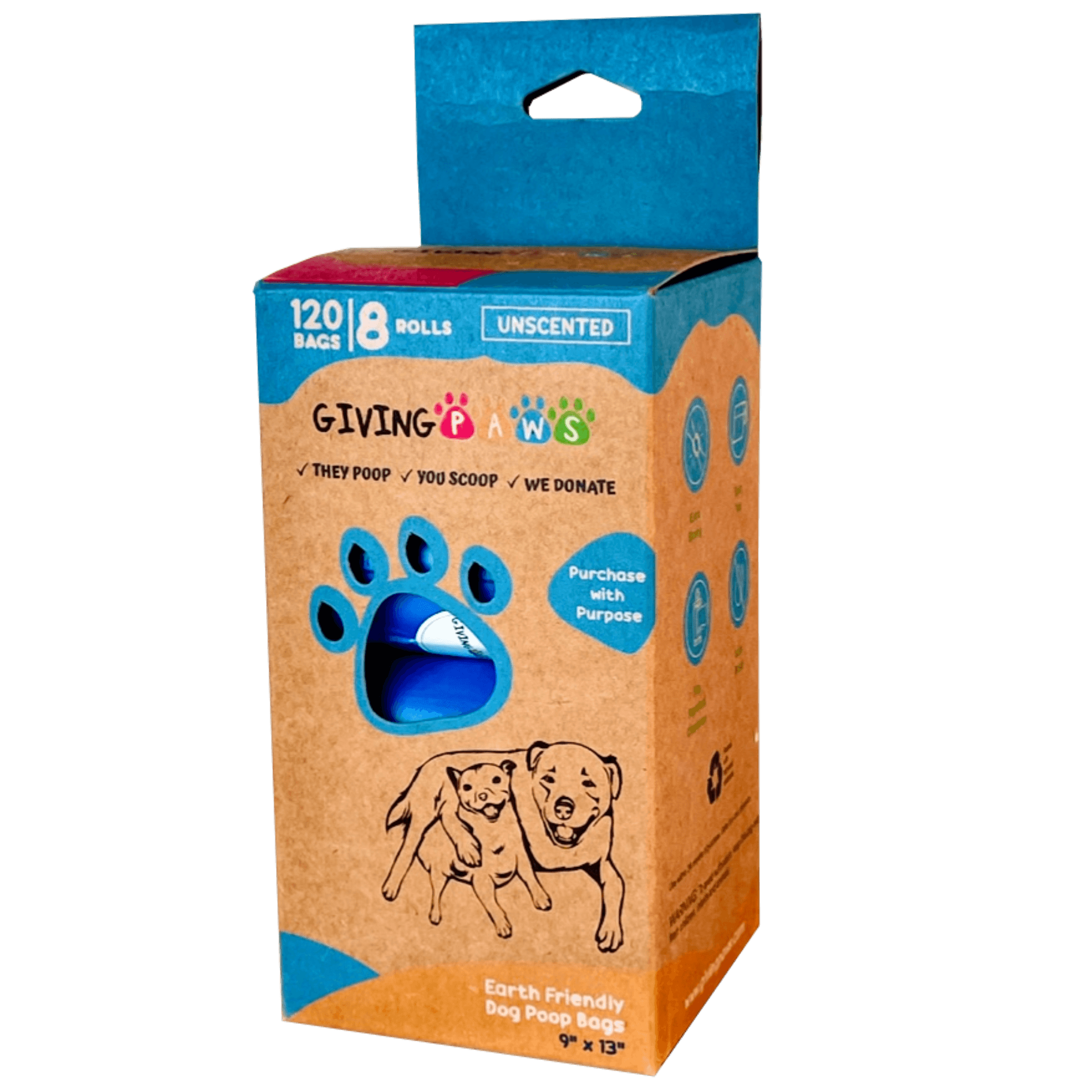 Earth Friendly Dog Poop Bags (120 ct)