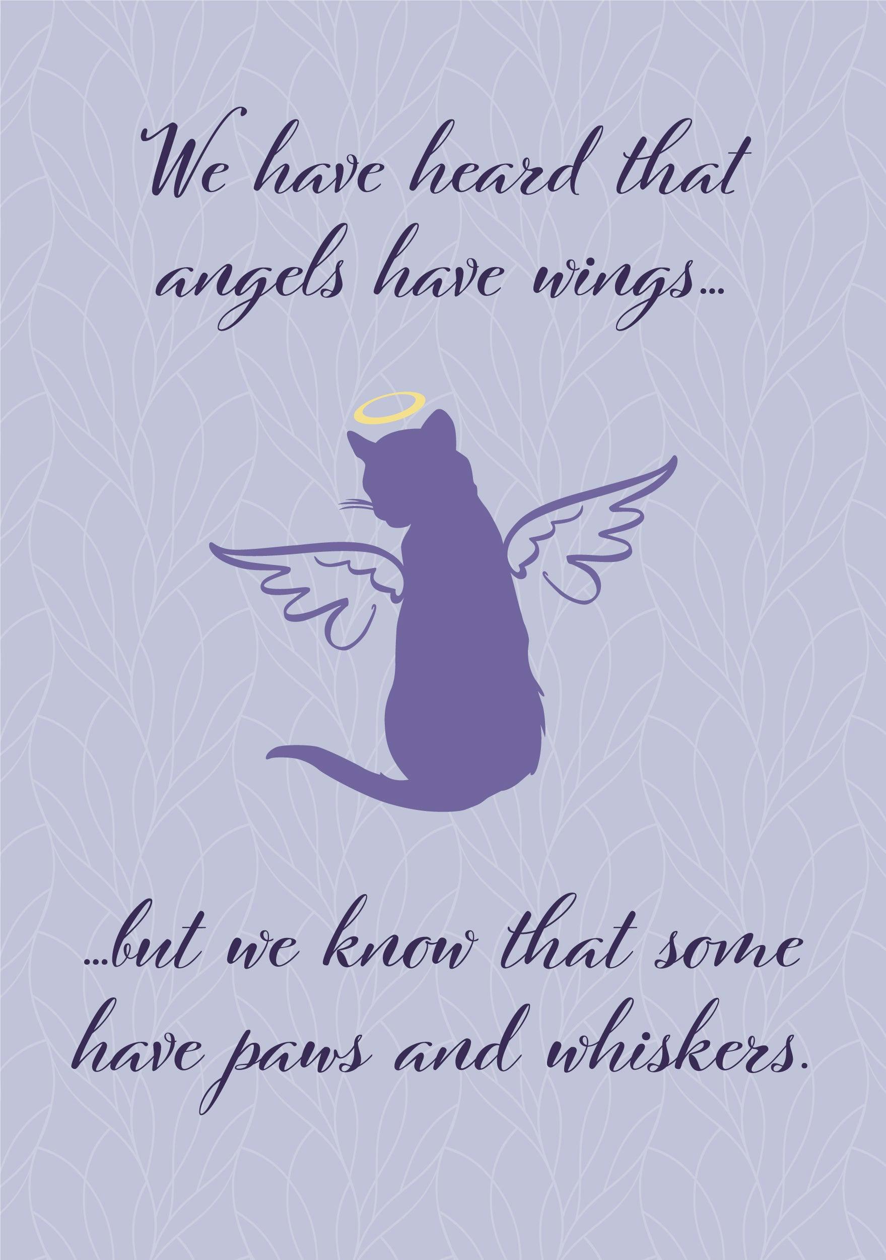 Cat Sympathy Cards (Pack of 6)